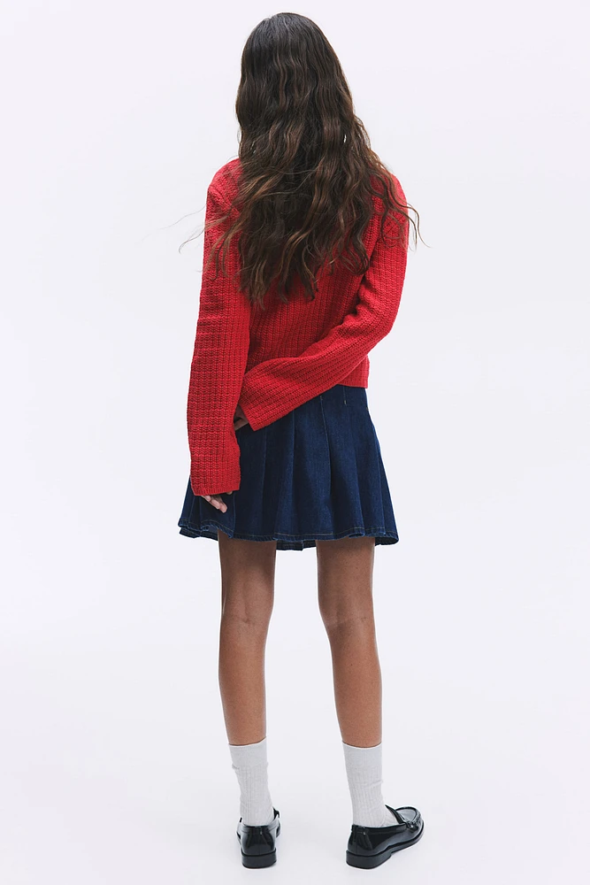 Moss-Knit Sweater