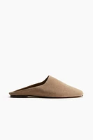 Suede Mules