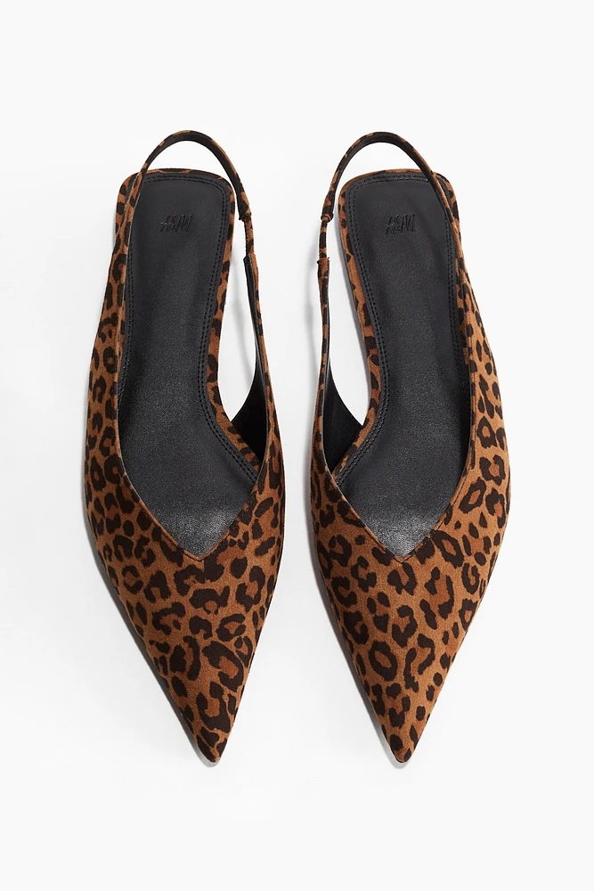 Pointed Slingbacks