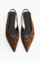 Pointed Slingbacks