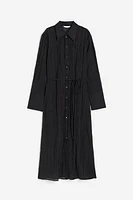 Tie-belt Shirt Dress