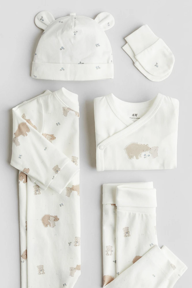 5-piece Cotton Jersey Gift Set