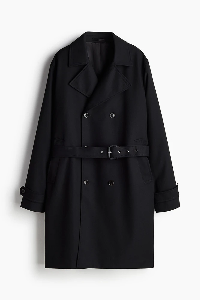 Regular Fit Trench Coat