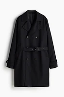 Regular Fit Trench Coat