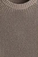 Regular-Fit Short-Sleeved Sweater