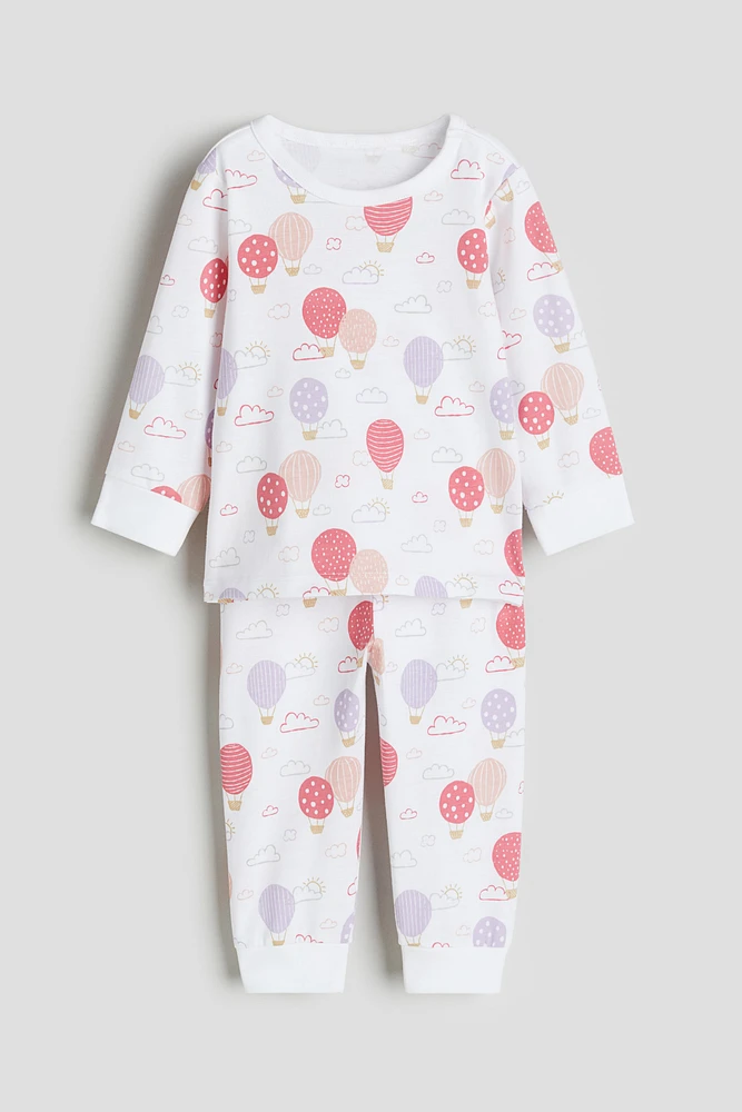 Pyjama imprimé en coton