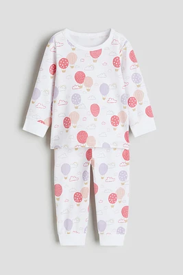 Pyjama imprimé en coton