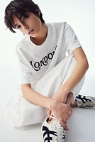 T-shirt avec perles fantaisie