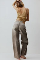 High Rise Wide Leg Baggy Jeans