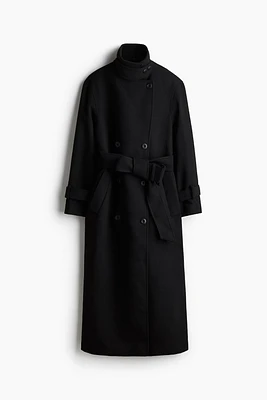 Belted Maxi Coat