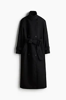 Belted Maxi Coat