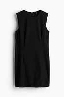 Sleeveless Twill Dress