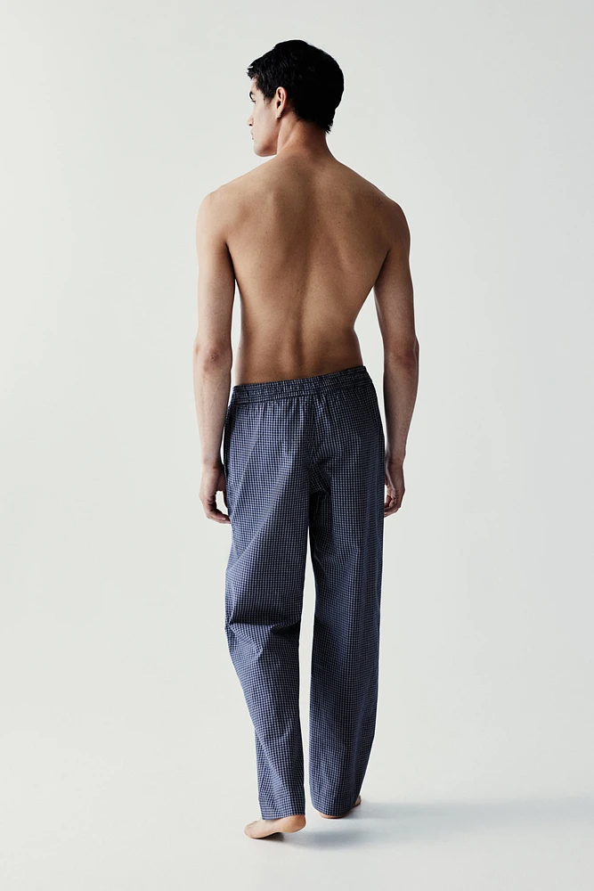 Relaxed Fit Poplin Pants