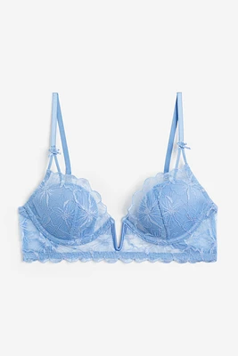 Padded Underwire Lace Bra