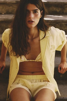 Eyelet Embroidered Shirt