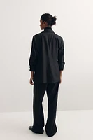 Gathered-sleeve Jacket