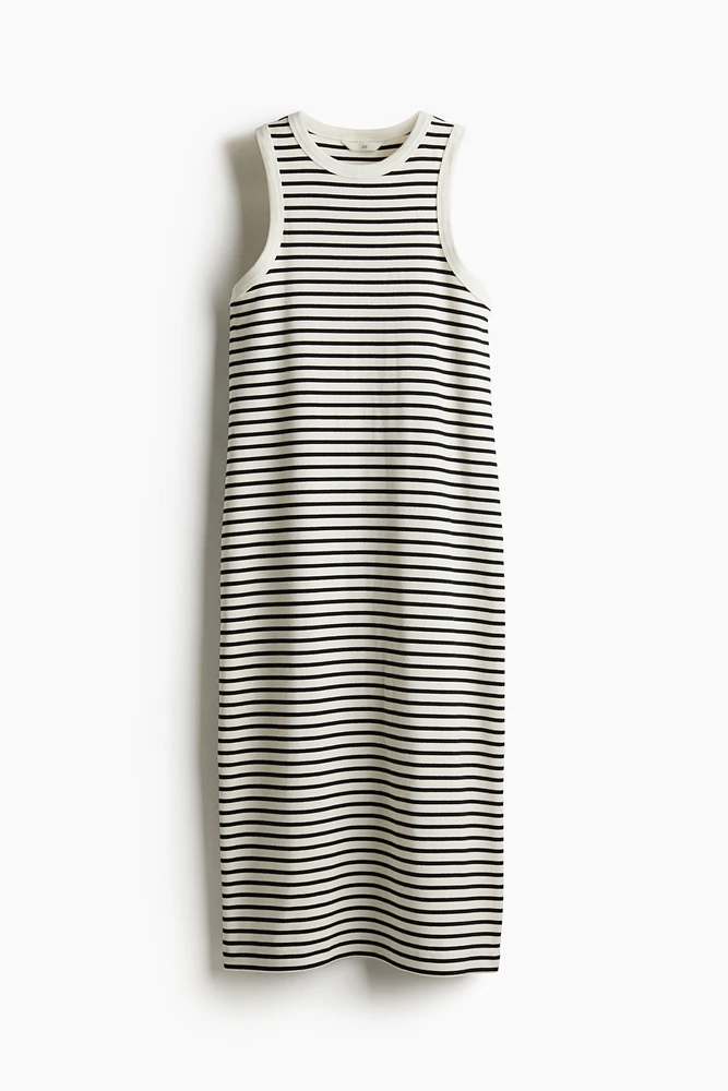 Ribbed Midi Dress