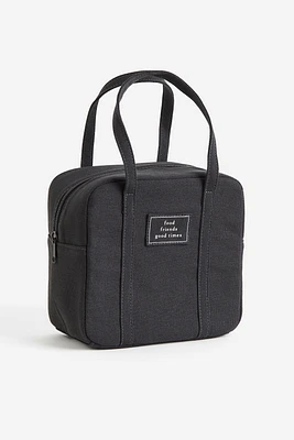 Sac à déjeuner isotherme en toile de coton