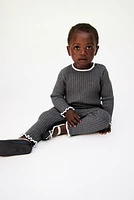 Rib-knit Sweater