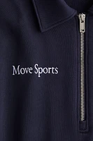 Sports Sweatshirt with Collar