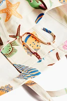 Patterned Beach Bag