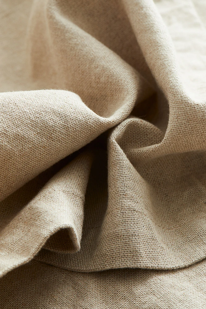 Linen-blend Tablecloth