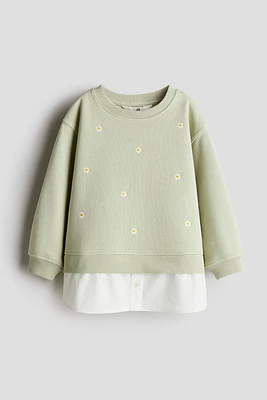 Double-Layer Sweatshirt