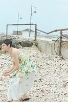 Printed Cotton Dress