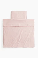 Cotton Crib Duvet Cover Set