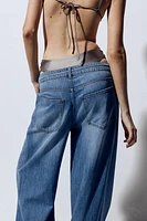 Baggy Wide Low Jeans