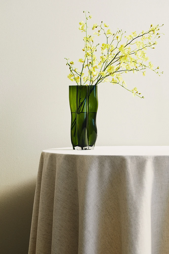 Tall Glass Vase