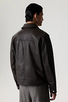 Regular Fit Coated Jacket