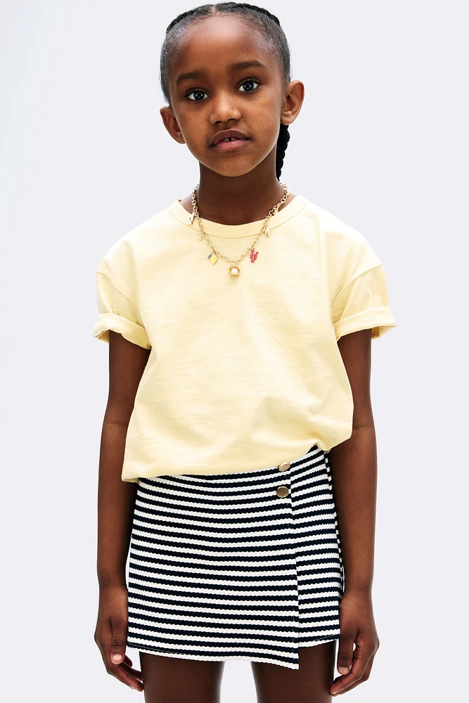 Textured Skort