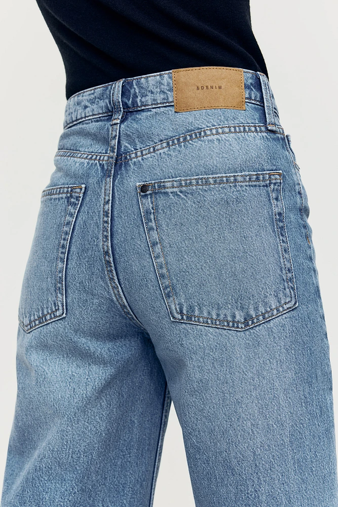 Jean ample Taille très haute