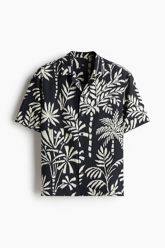 Chemise classique avec col cubain
