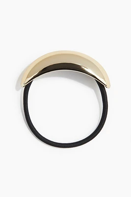 Metal-Detail Hair Elastic