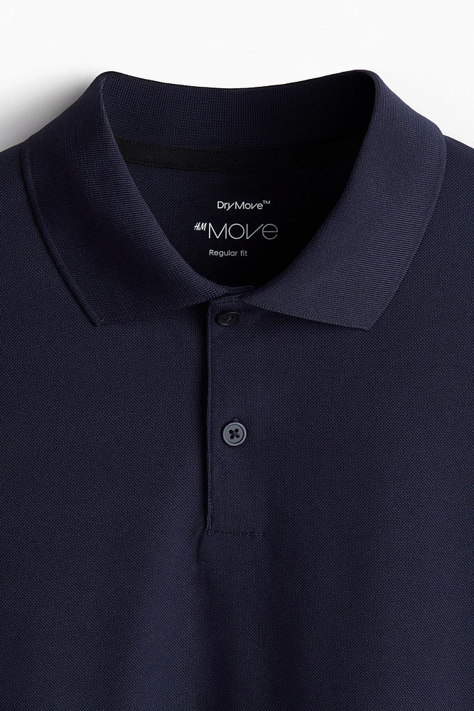 Regular Fit Piqué Sports Shirt