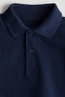 Polo en piqué de coton