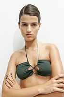 Padded Halterneck Bikini Top