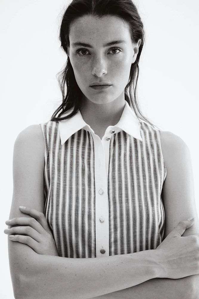 Robe chemise trapèze