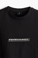 Loose Fit Printed T-shirt