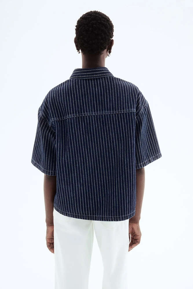 Oversized Denim Shirt