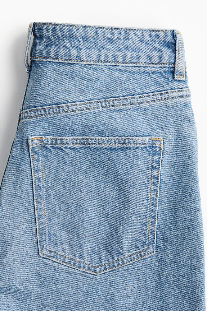 Slim Mom High Ankle Jeans