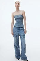 Denim Bustier