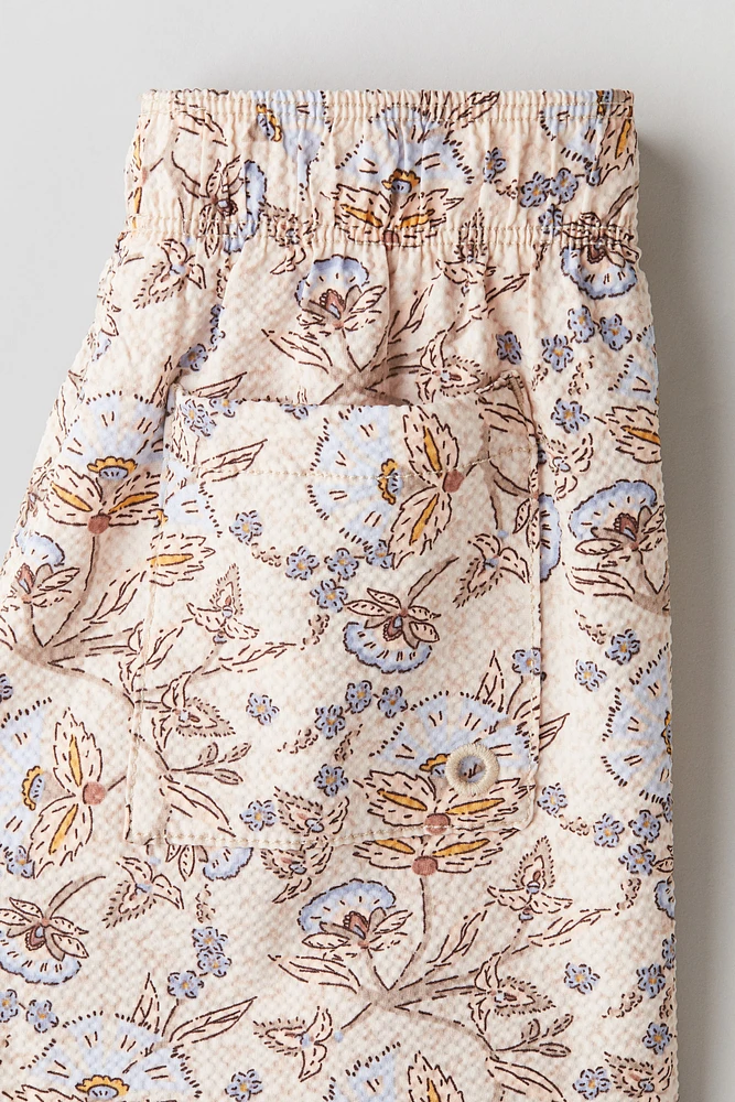 Patterned Swim Shorts