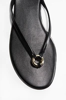Ring-Detail Flip-Flops