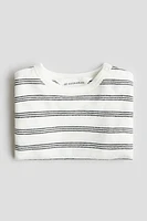 T-shirt en coton éponge