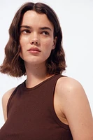 MAMA Ribbed Nursing Tank Top