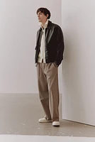 Regular Fit Rib-Knit Cardigan