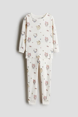 Snug Fit Printed Pajamas